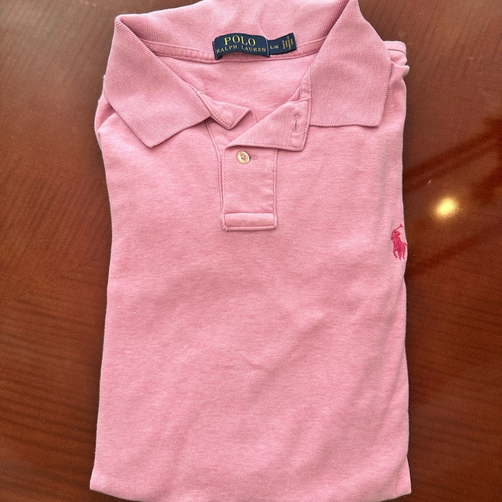 Polo by Ralph Lauren Polo Shirt in Soft Pink